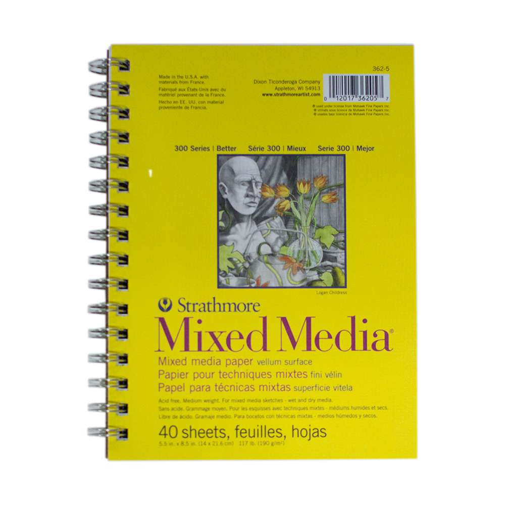 Strathmore 300 Series Mixed Media Pad - Wire Bound 