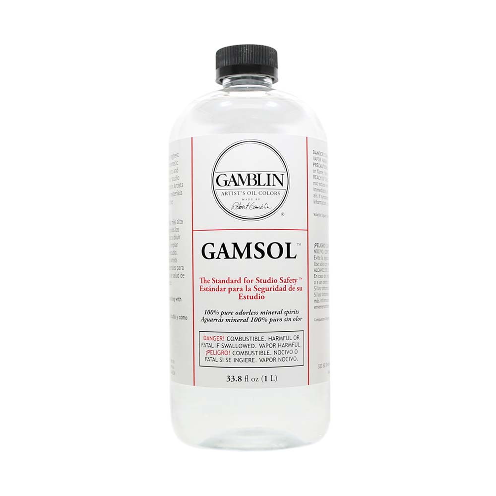 Gamblin Gamsol - Odorless Mineral Spirit 3.76L/1Gal