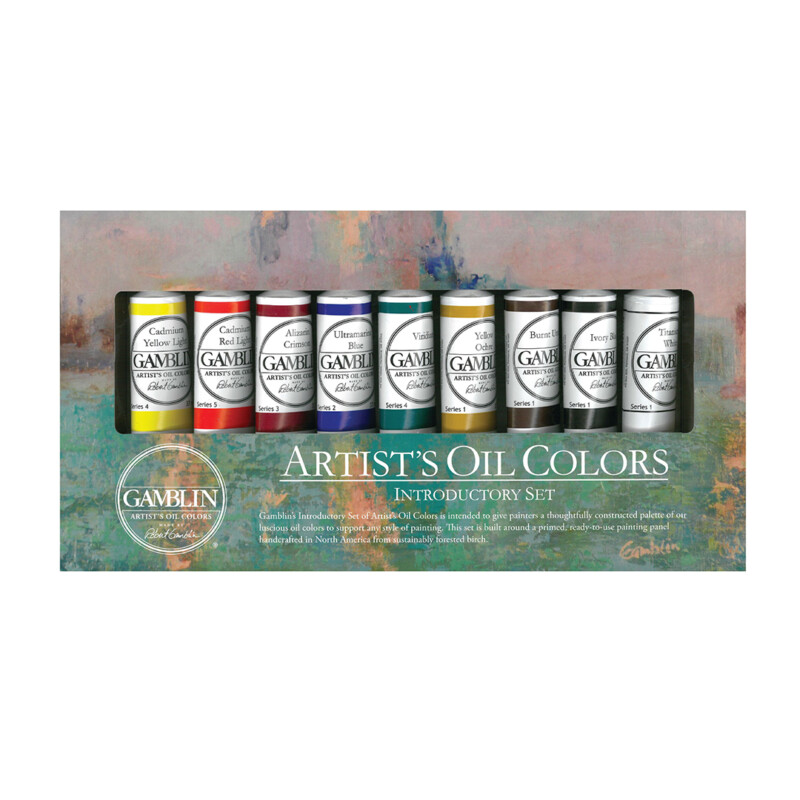 Gamblin Artist Grade Oil Colors Introductory Set ArtWhale PH   Gamblin Artist Grade Oil Colors Introductory Set 800x800 